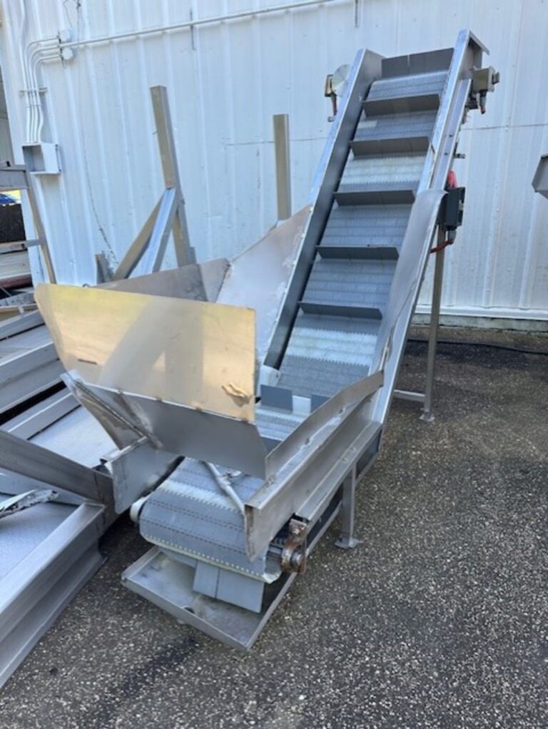 80-in High-Outfeed Hopper Conveyor
