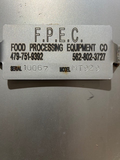 FPEC MT929 100-Gallon Mixing Tank